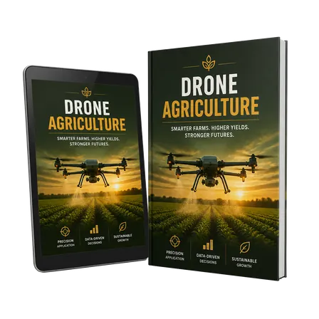 Capa do e-book Pulverização em Pastagens com Drones
